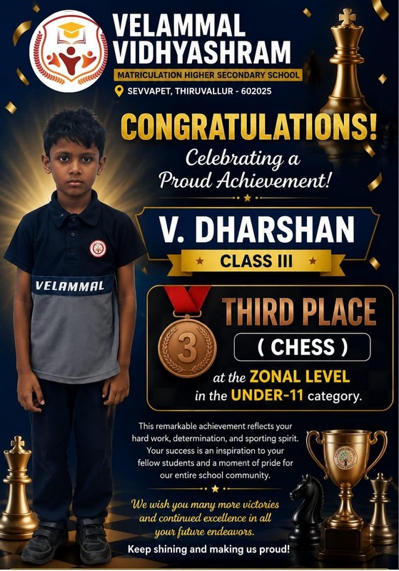 Velammal Vidhyashram Achievement